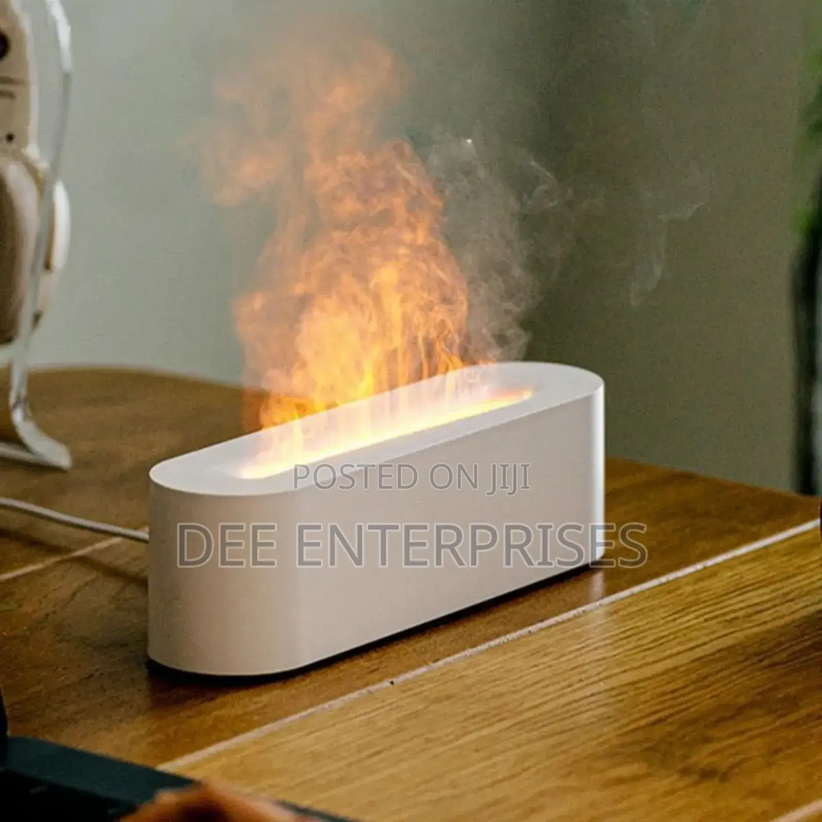Flame Aromatherapy Diffuser Quiet Usb Air Humidifier