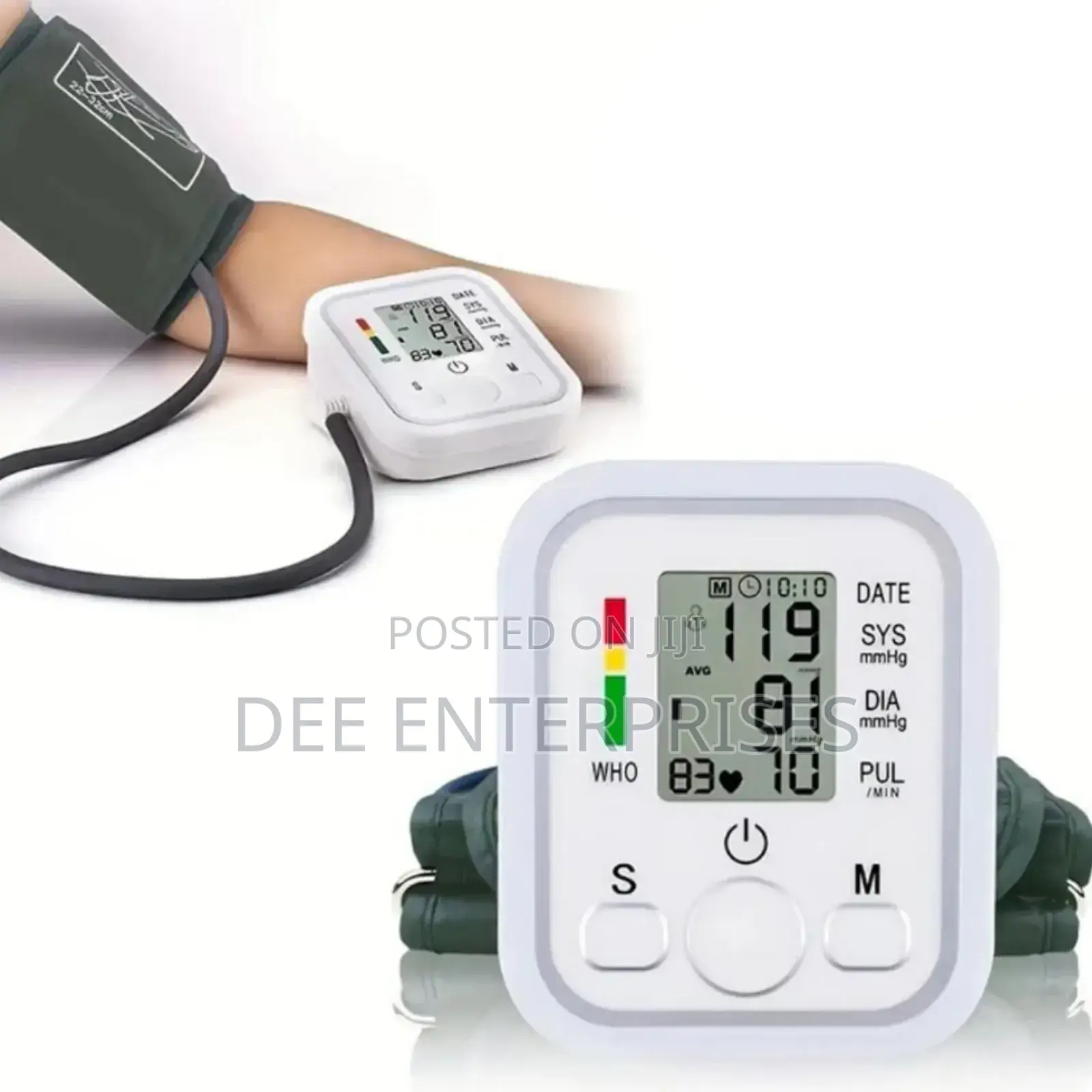 Automatic Digital Arm Blood Pressure Monitor