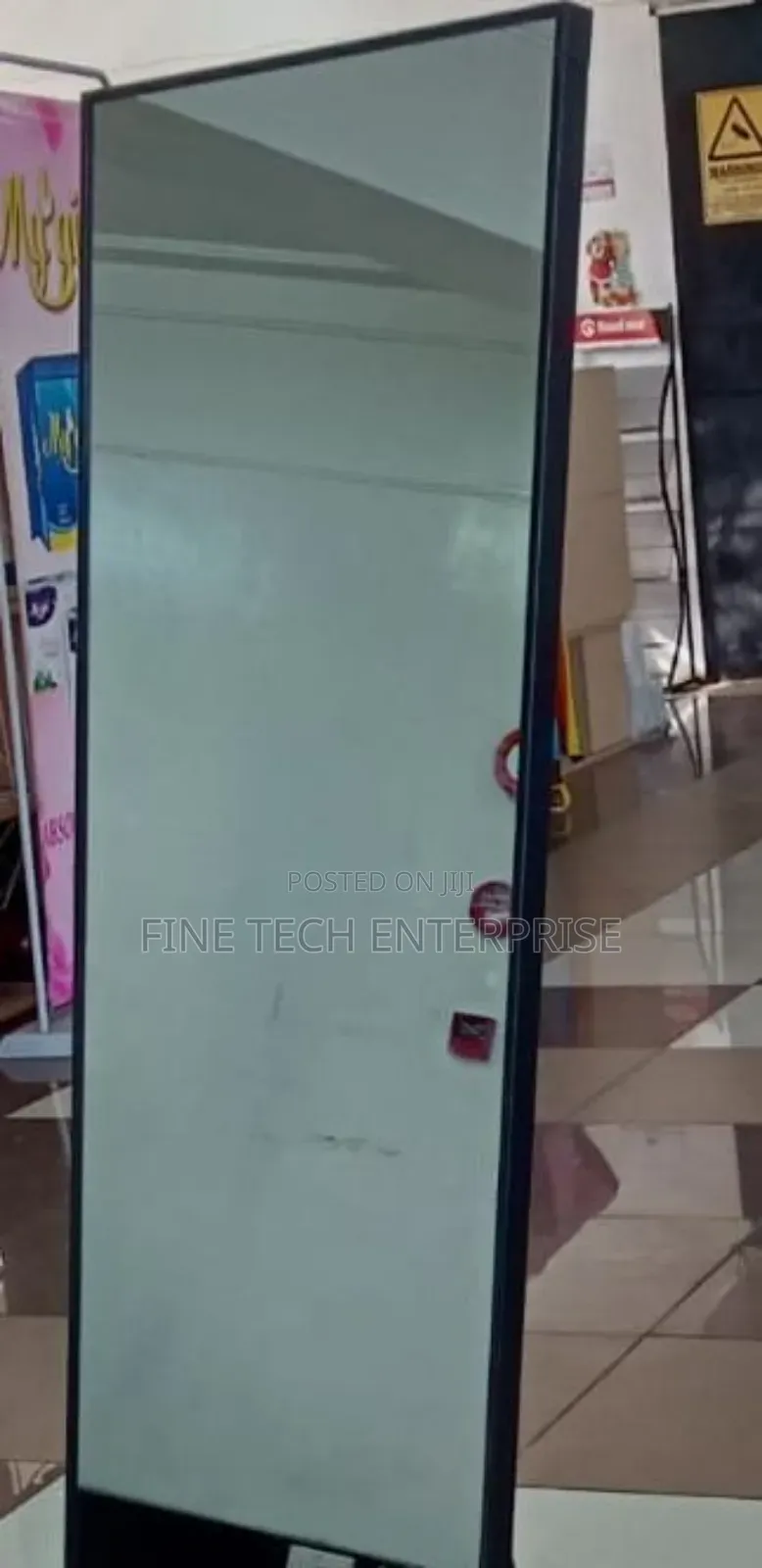 Executive Black Dressing Mirror