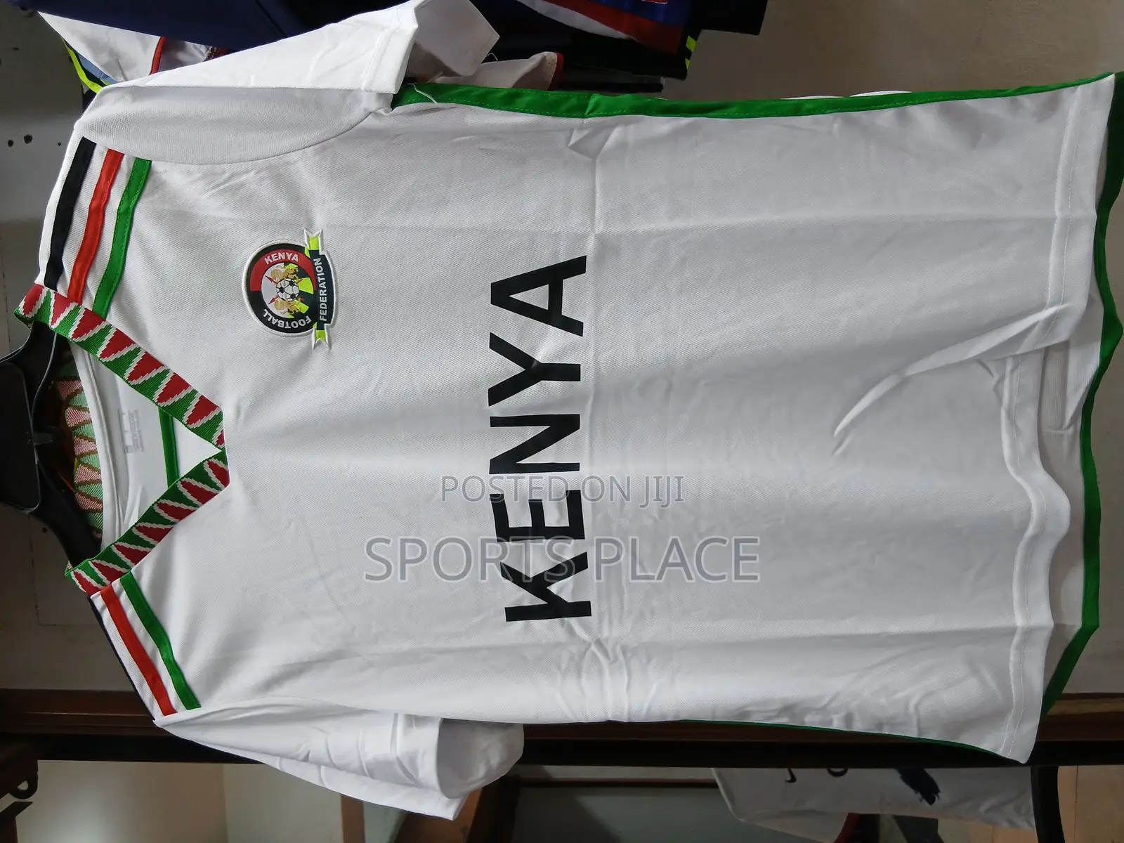 Kenya Harambee Stars Jersey - White