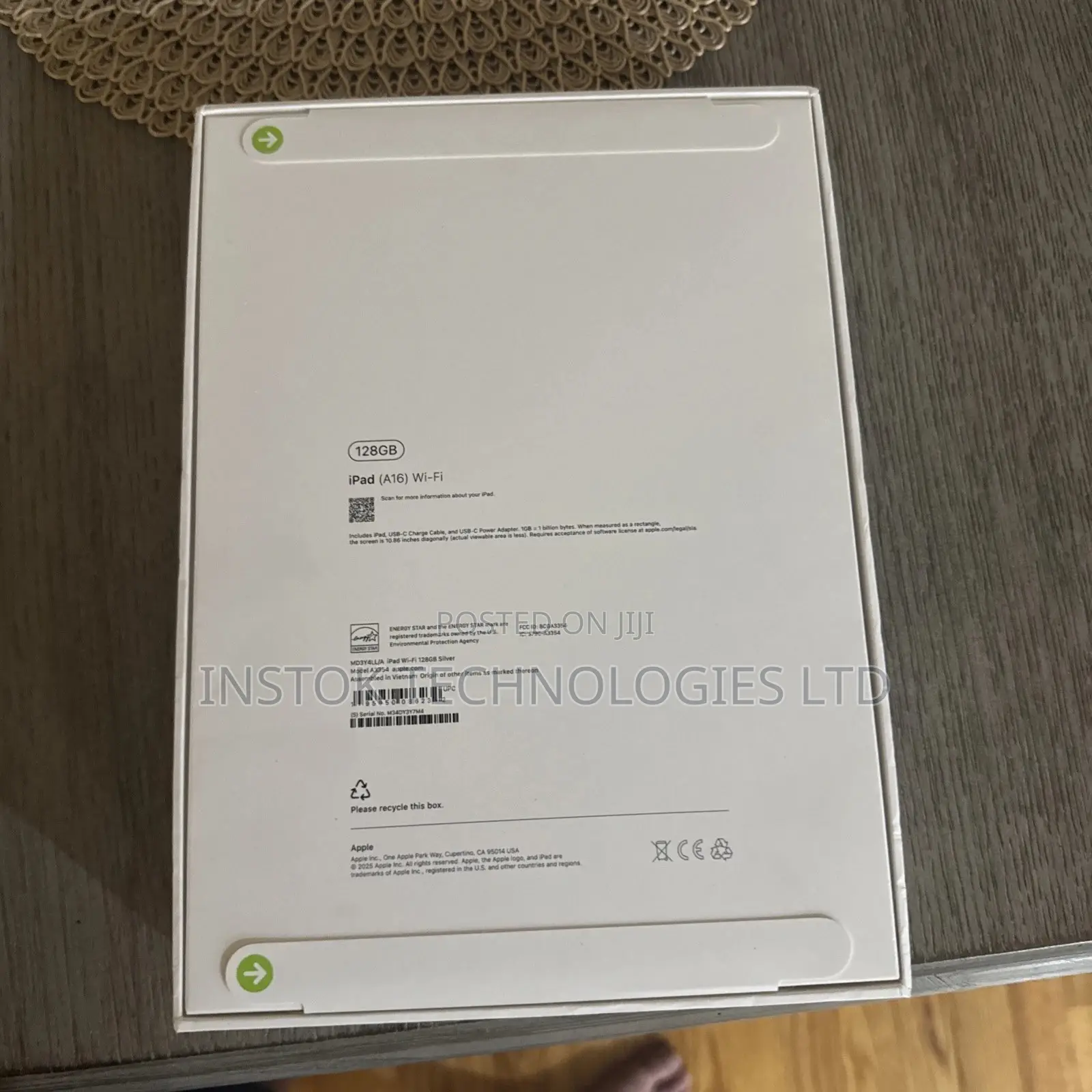 New Apple iPad (2025) 128 GB Blue
