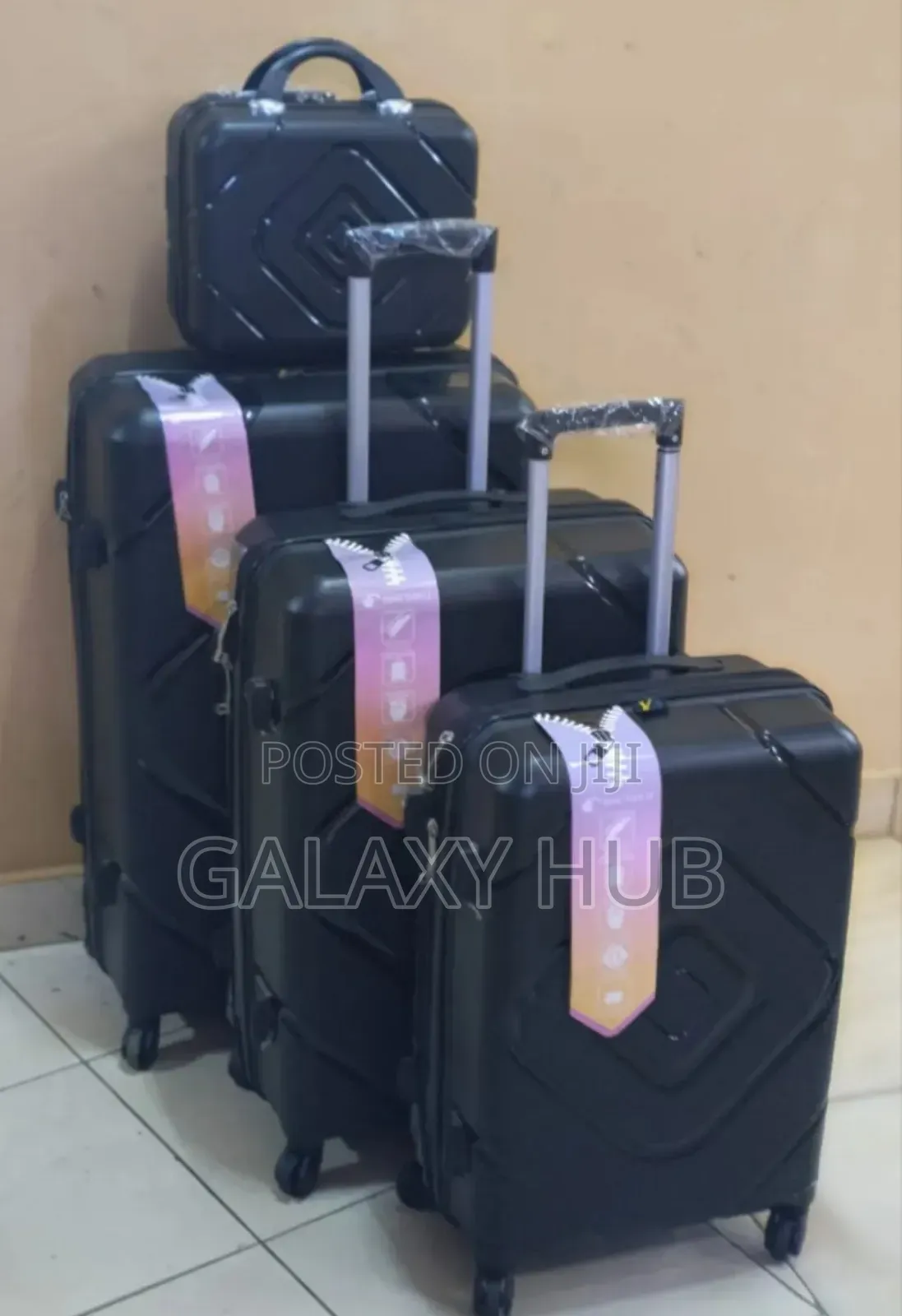 Fashion 4 in 1 Unbreakble Laxurious Rubber Suitcase Briefcas
