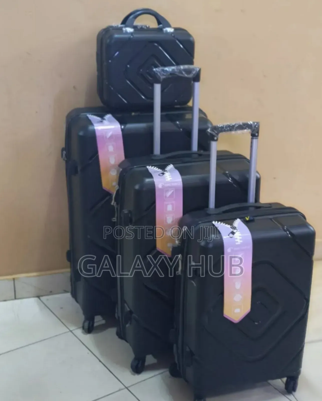 Fashion 4 in 1 Unbreakble Laxurious Rubber Suitcase Briefcas