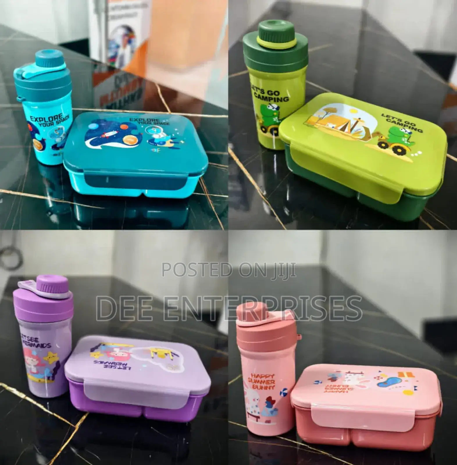 Gift Pack Snack Set-Lunch Box and Water Bottle