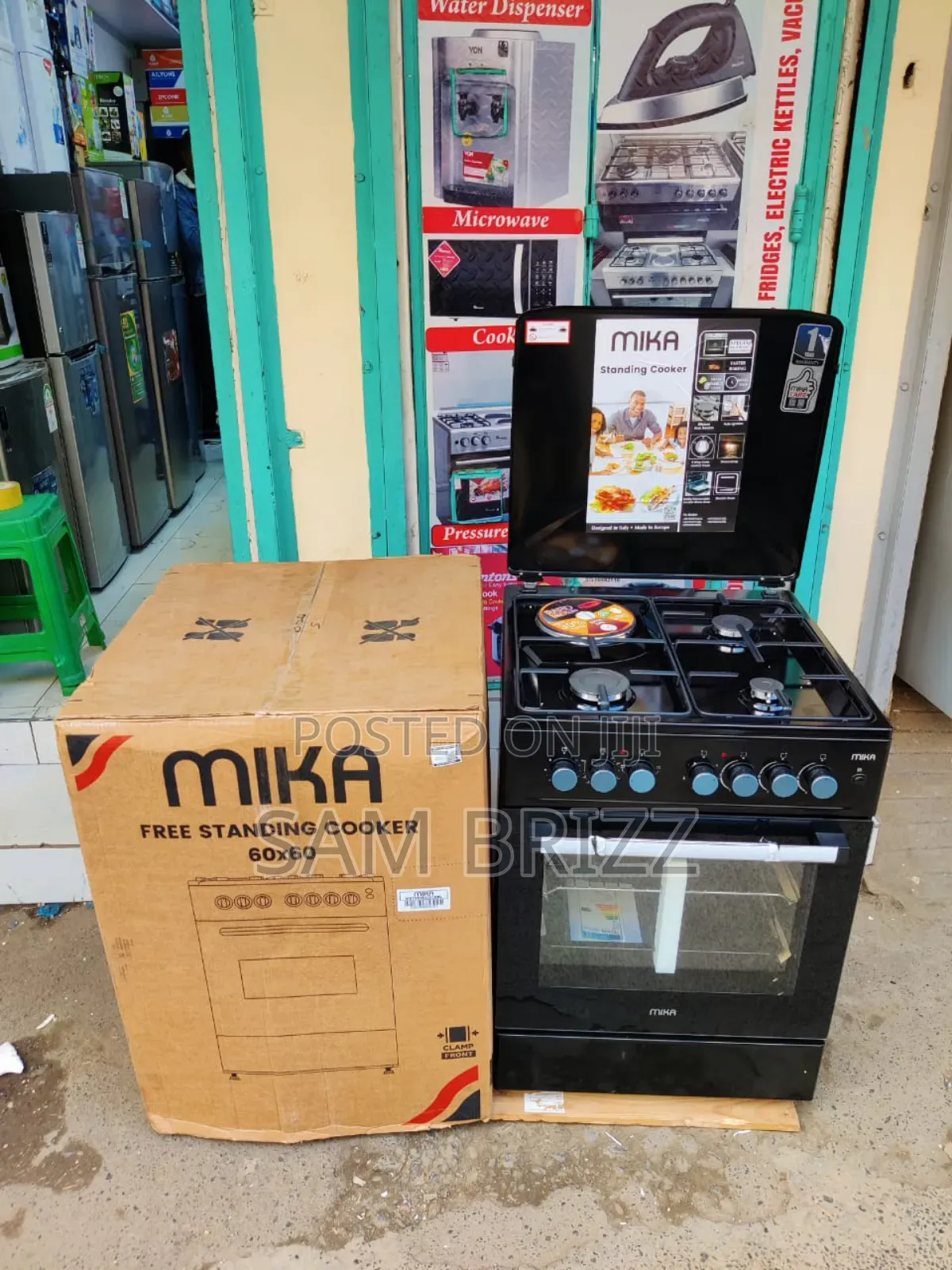 Mika Cooker 3+1 Burner