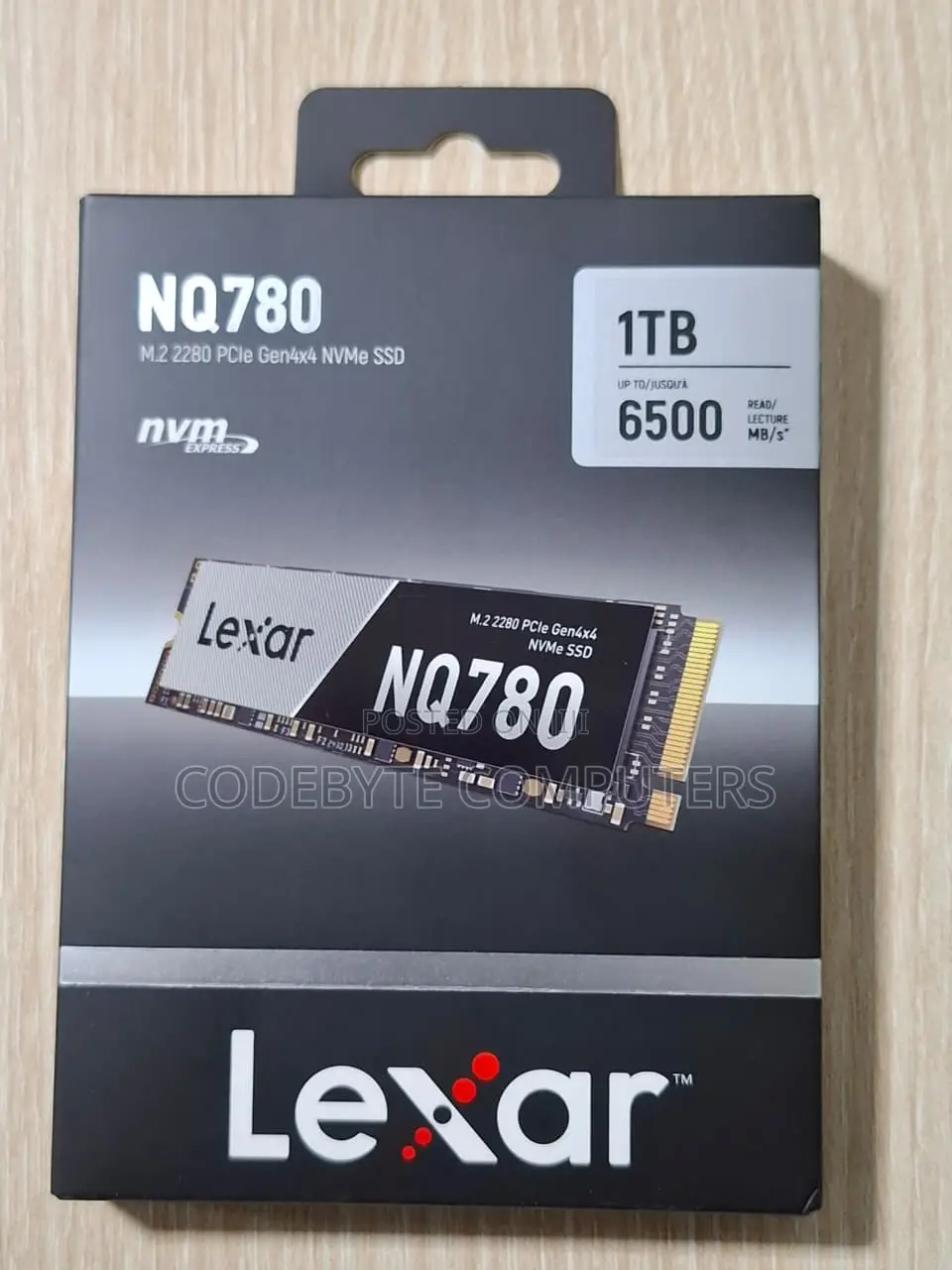 Lexar Lnq780 Internal SSD M.2 Pcie Gen 4*4 Nvme 2280 - 1tb