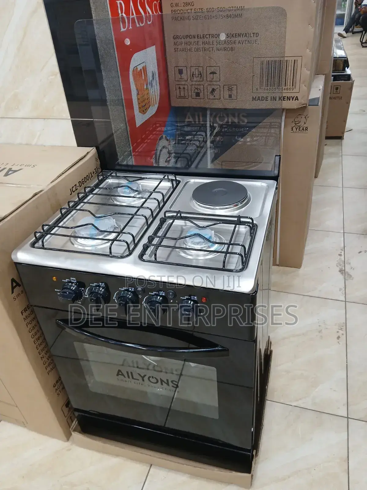 Ailyons 50*55 3gas+1electric