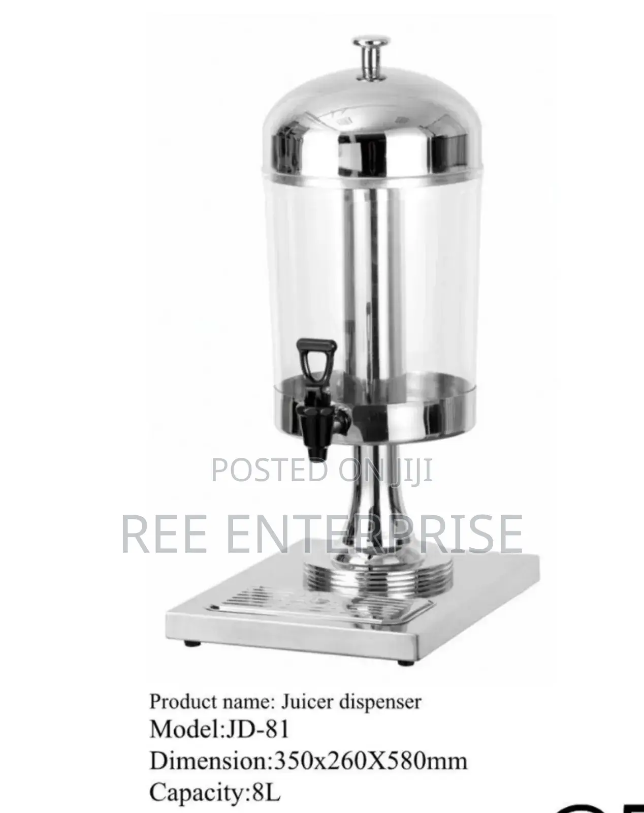 8 Litres Juice Dispenser Brand New