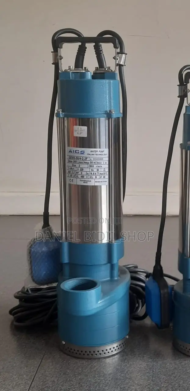 Aico Japan Shallow Submersible Pump 3hp 50 Metres 2 Inches