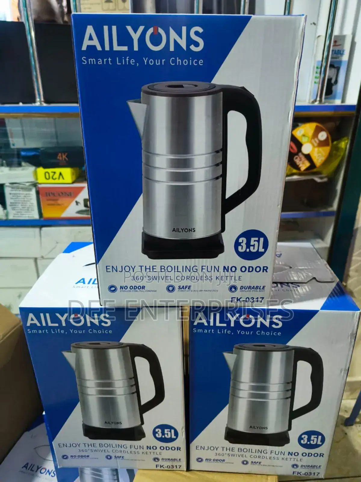 3.5 Litres Ailyons Electric Kettle