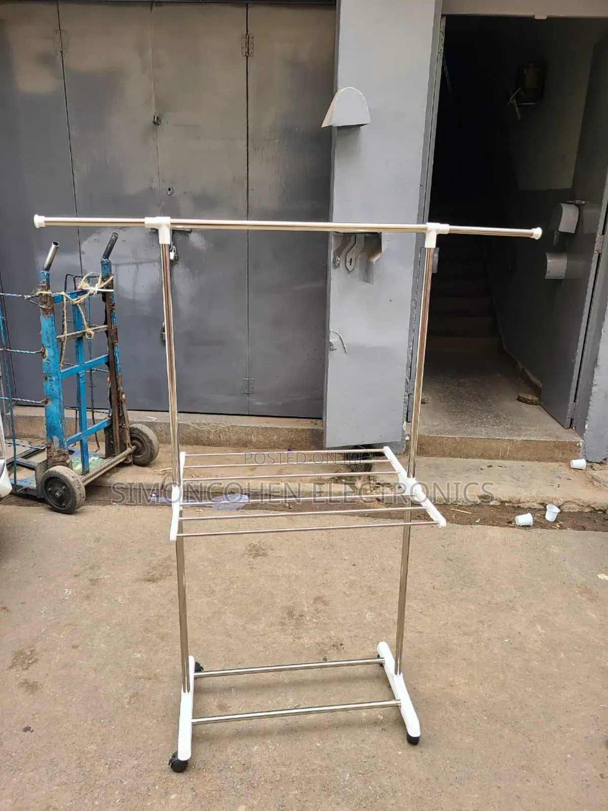 Multi-functional Clothes Drying Rack With Wheels