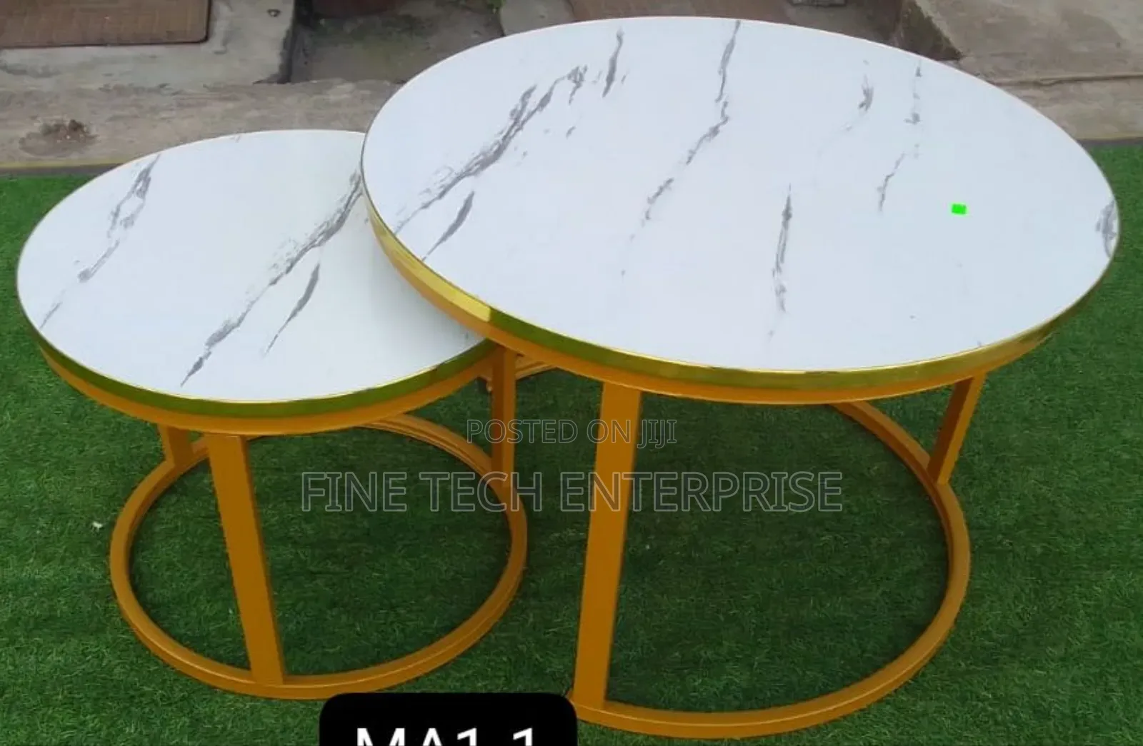 MDF White Nesting Coffee Table
