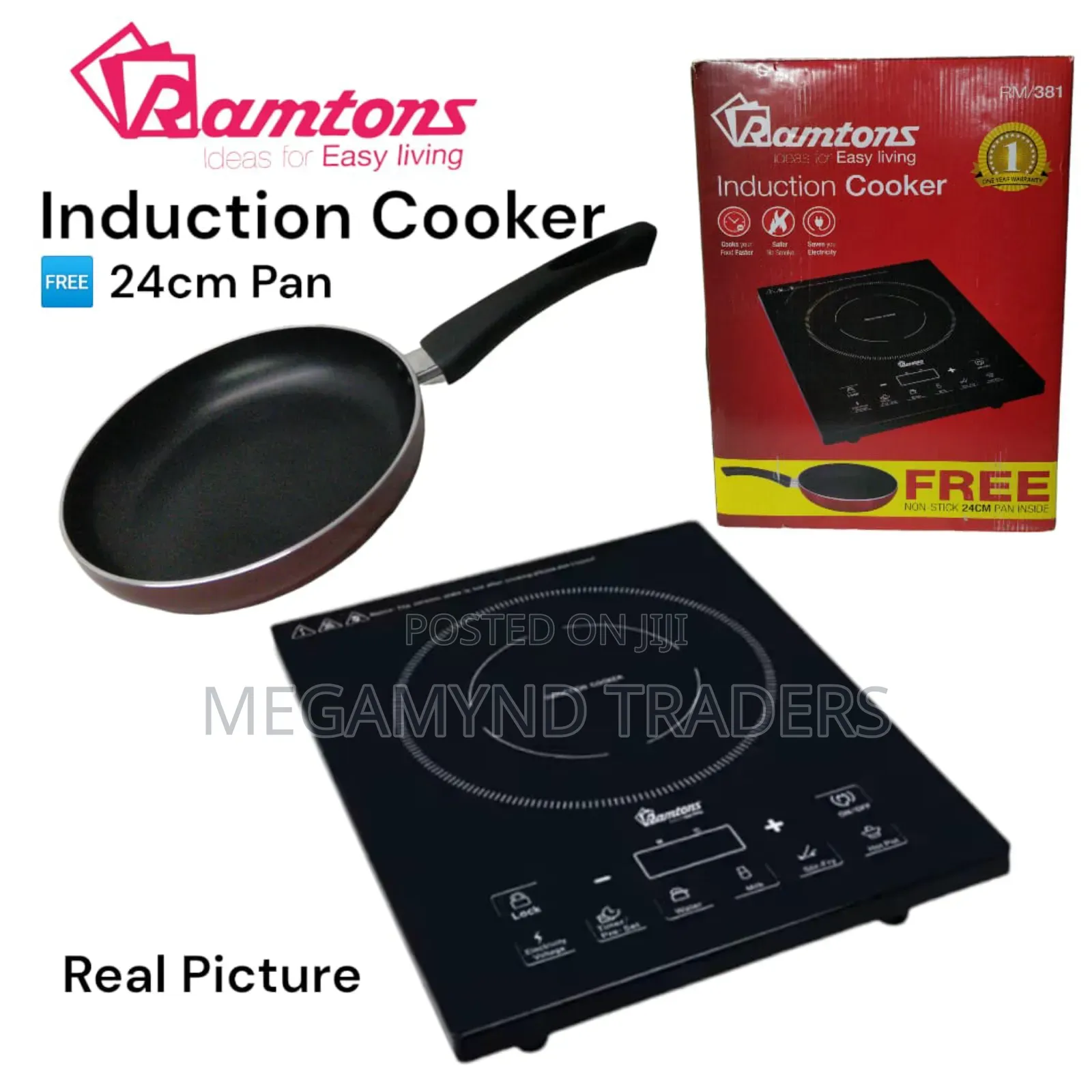 Ramtons Induction Cooker