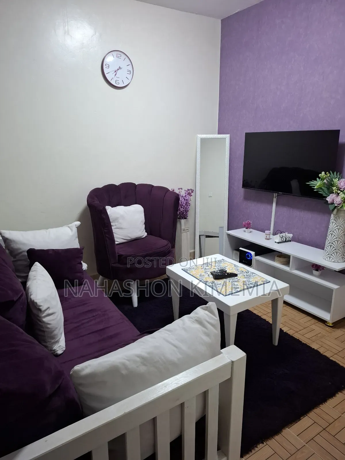 Purple BNB One-Bedroom TRM Drive Roysambu Thika Road Nairobi Kenya