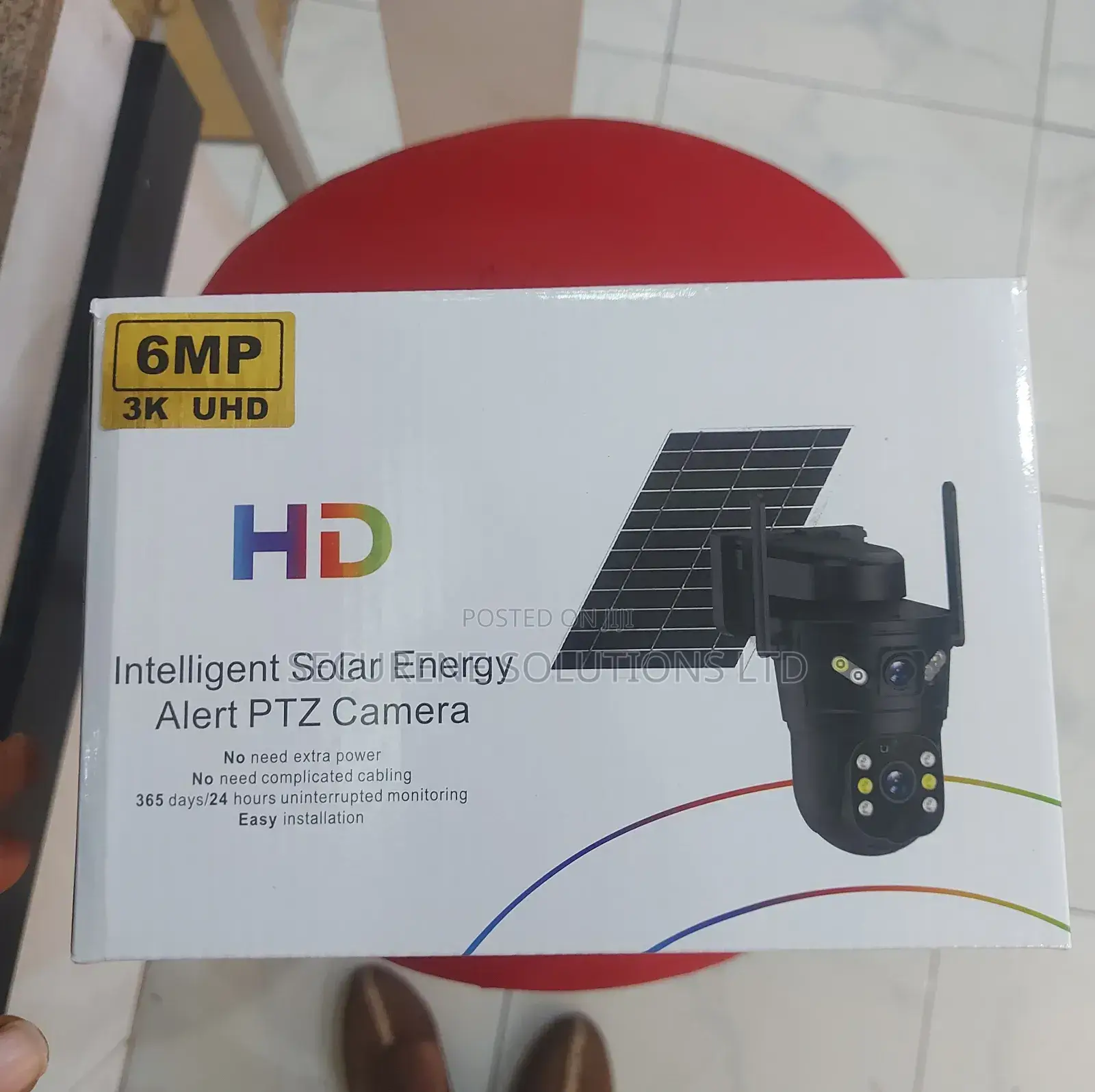 Intelligent Solar Energy Alert PTZ Camera, the Ls Vision