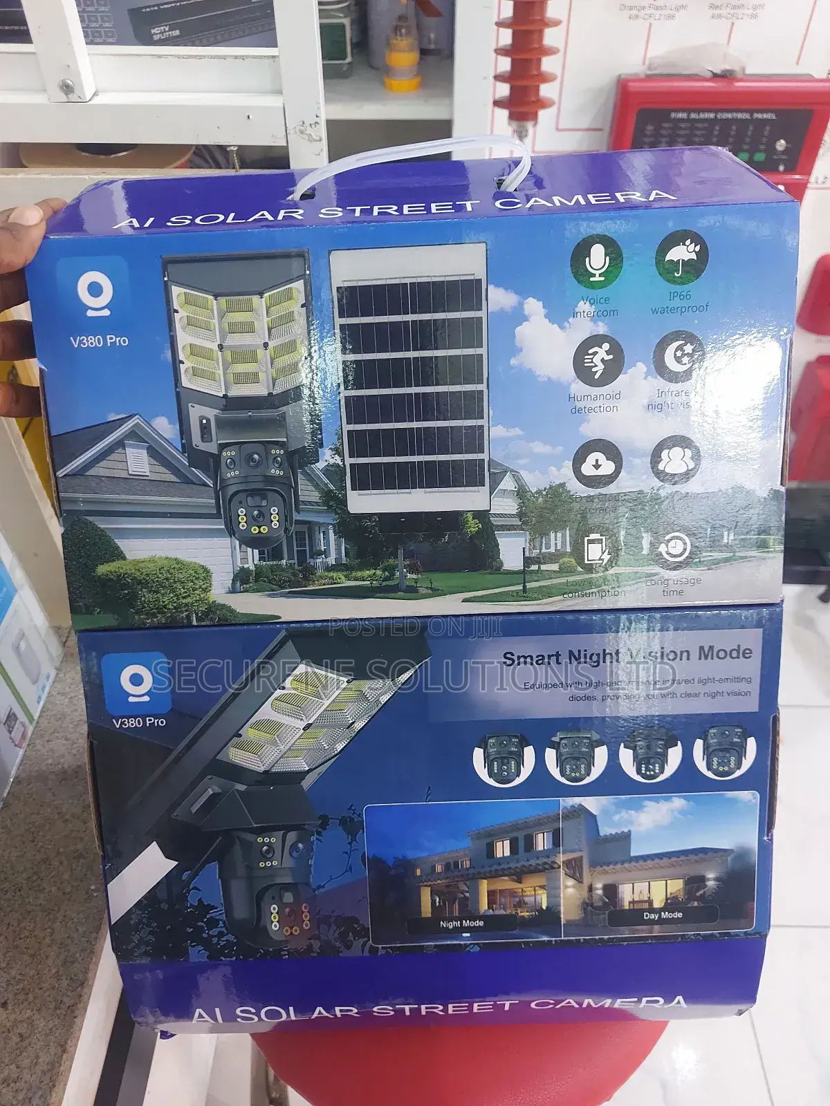 V380 Pro Ai Solar Street Camera Ipc-380-Ld-9s