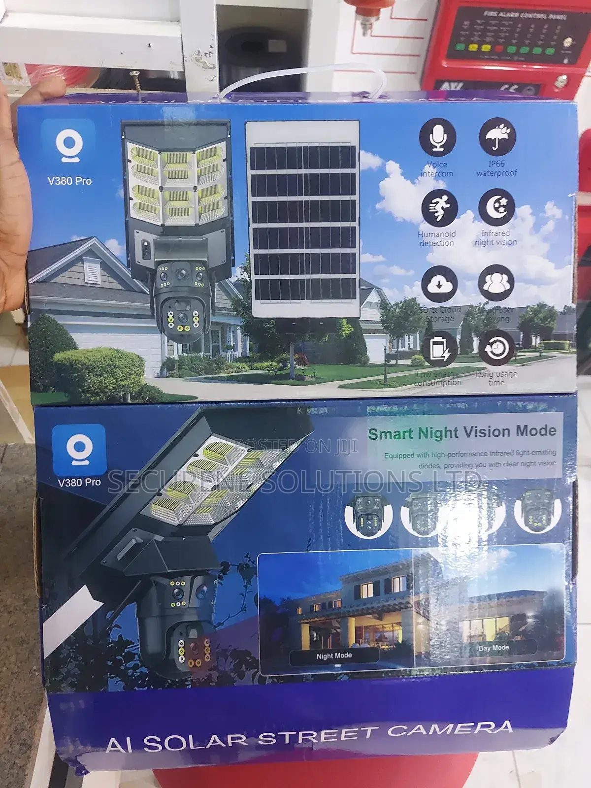 V380 Pro Ai Solar Street Camera Ipc-380-Ld-9s