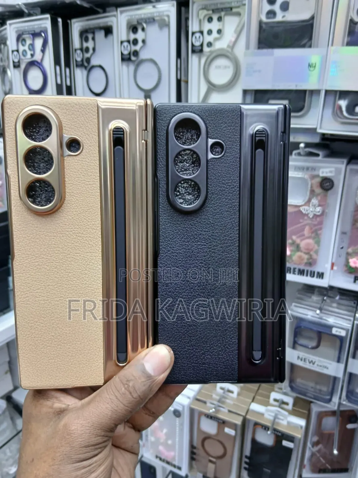Samsung Fold 7 Back Cover With Pen And Screen Protector