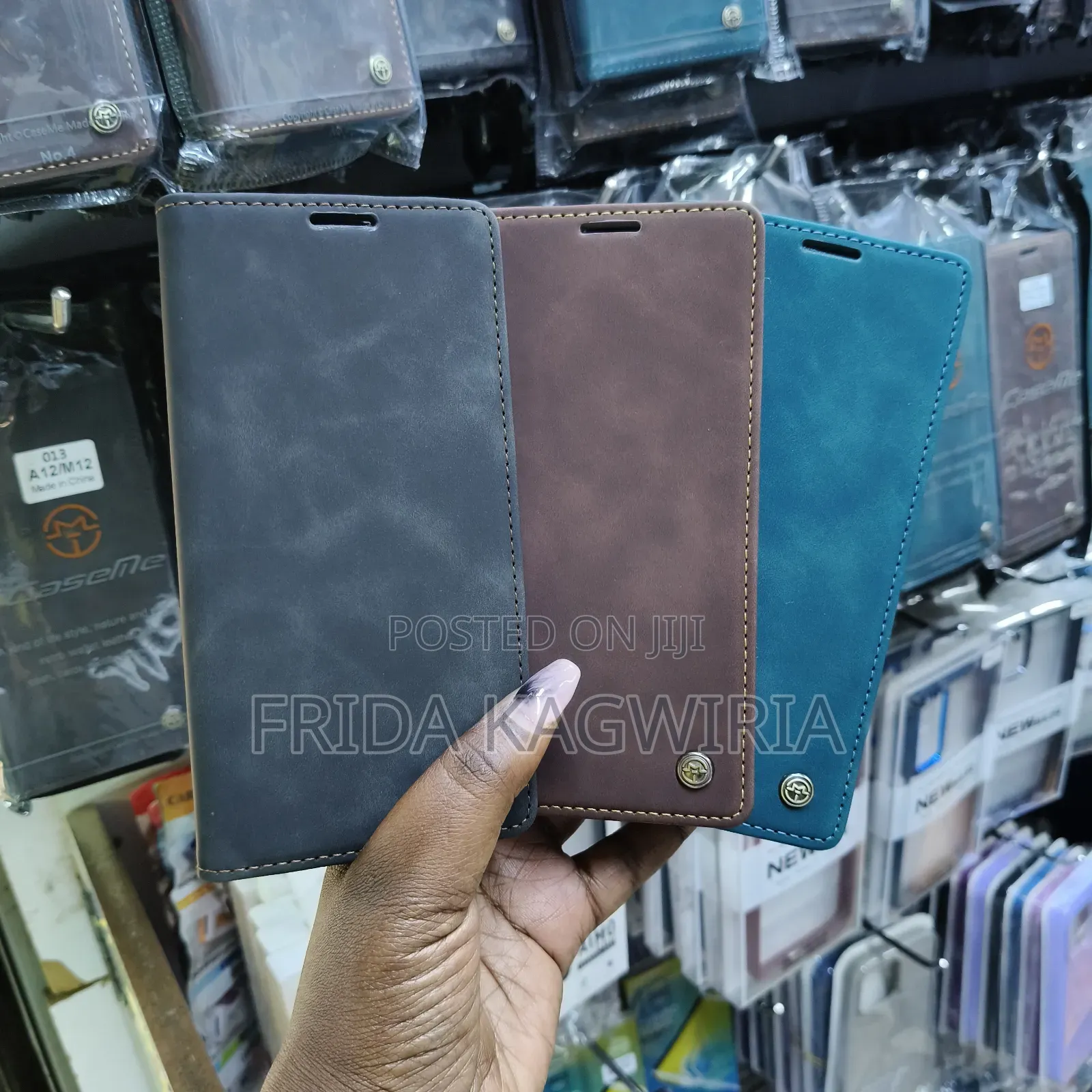 Oppo Reno 13 Caseme Leather Flip Case
