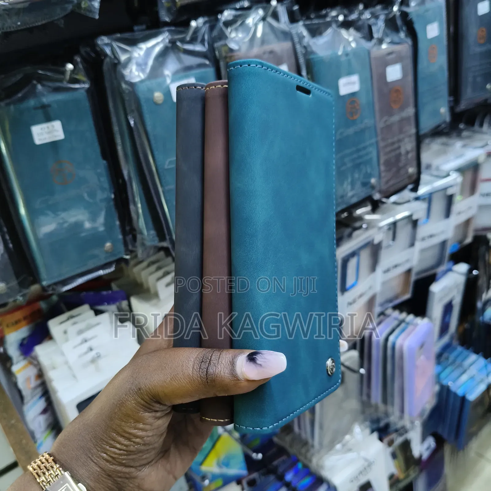 Oppo Reno 13f Caseme Leather Flip Case