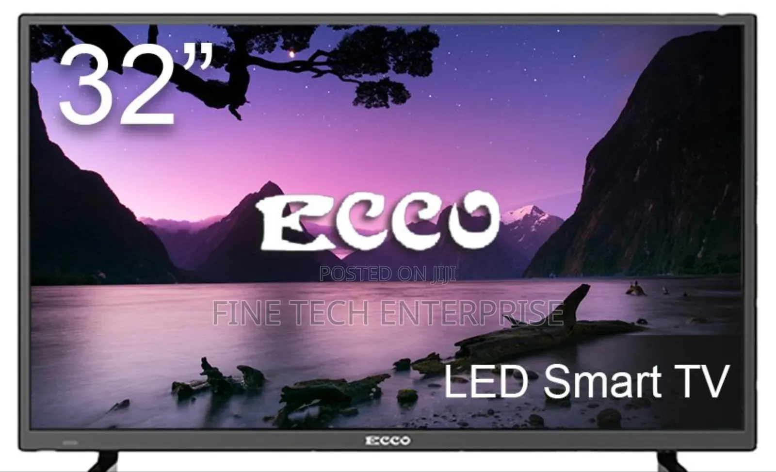 32 Inches Ac/Dc Ecco Smart Android Digital Tv