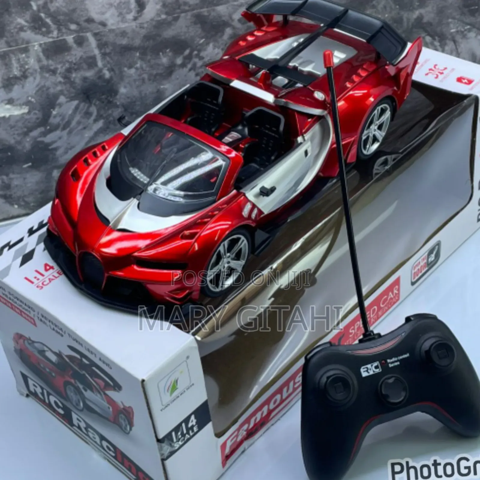 Bugatti Rechargeable Remote Control Toy Car