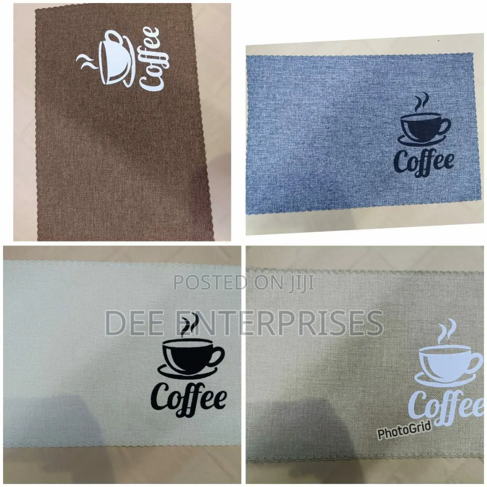 6pcs Rectangular Table Mats