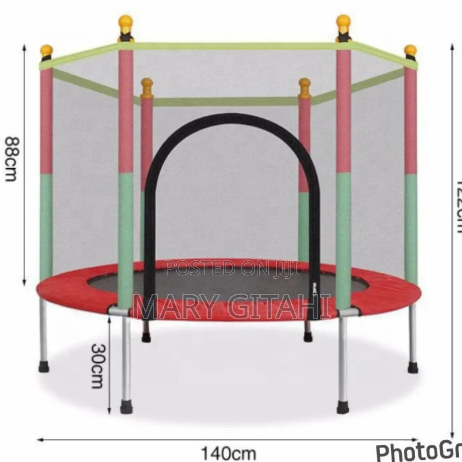 *Trampoline*
 Sizes. *4 Ft*
 *Prices.