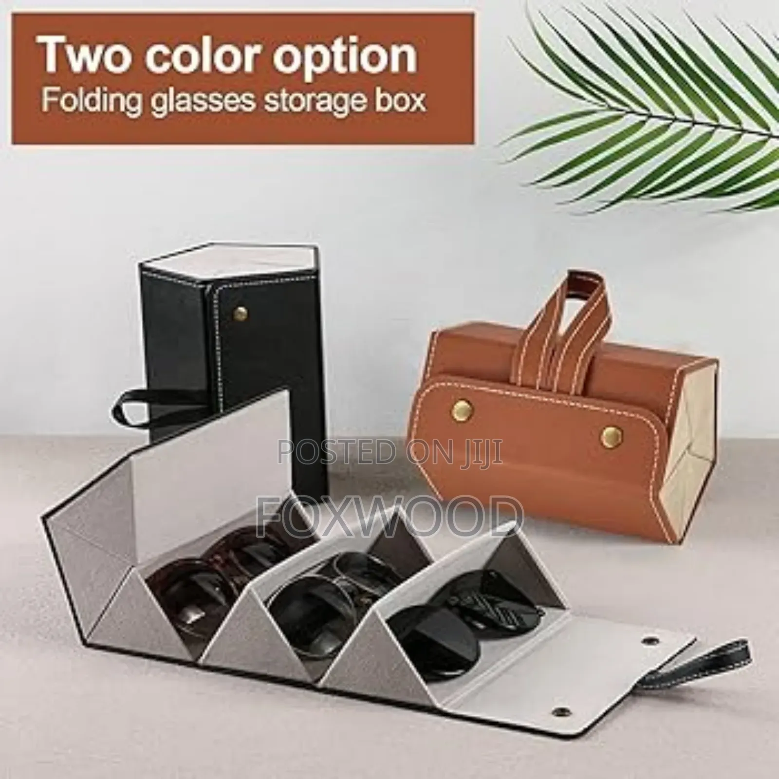 Portable Foldable Sunglasses Case Cover Organizer
