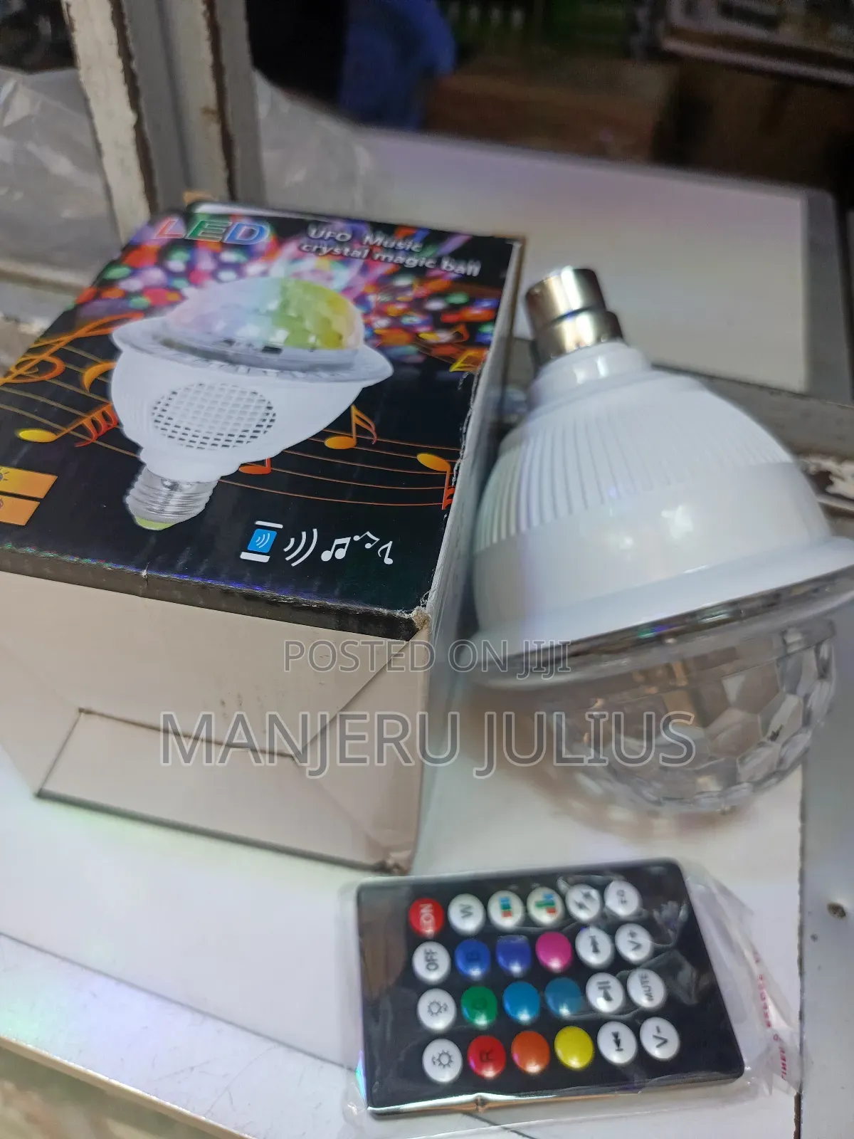 Music Rotating Bluetooth Bulb
