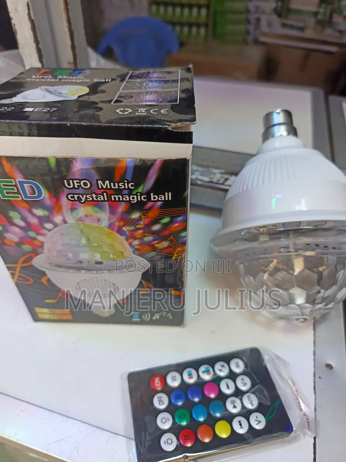 Music Rotating Bluetooth Bulb