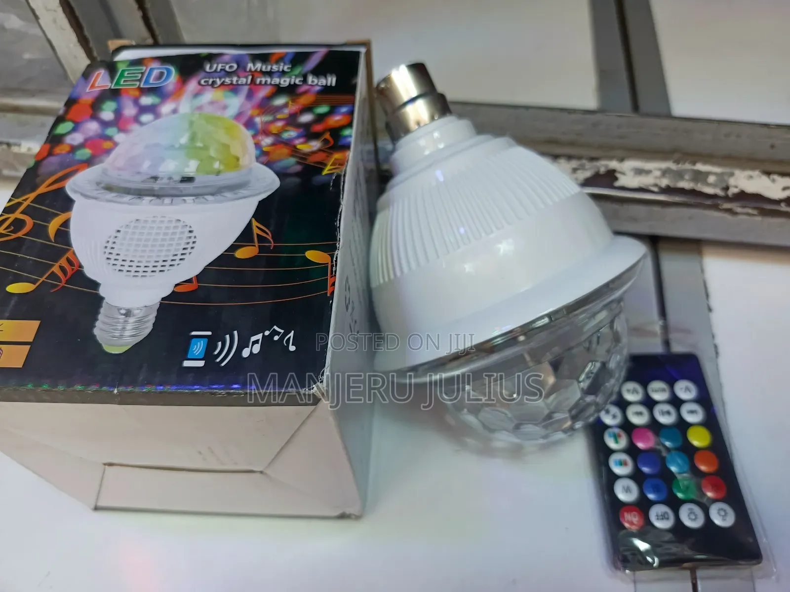 Music Rotating Bluetooth Bulb