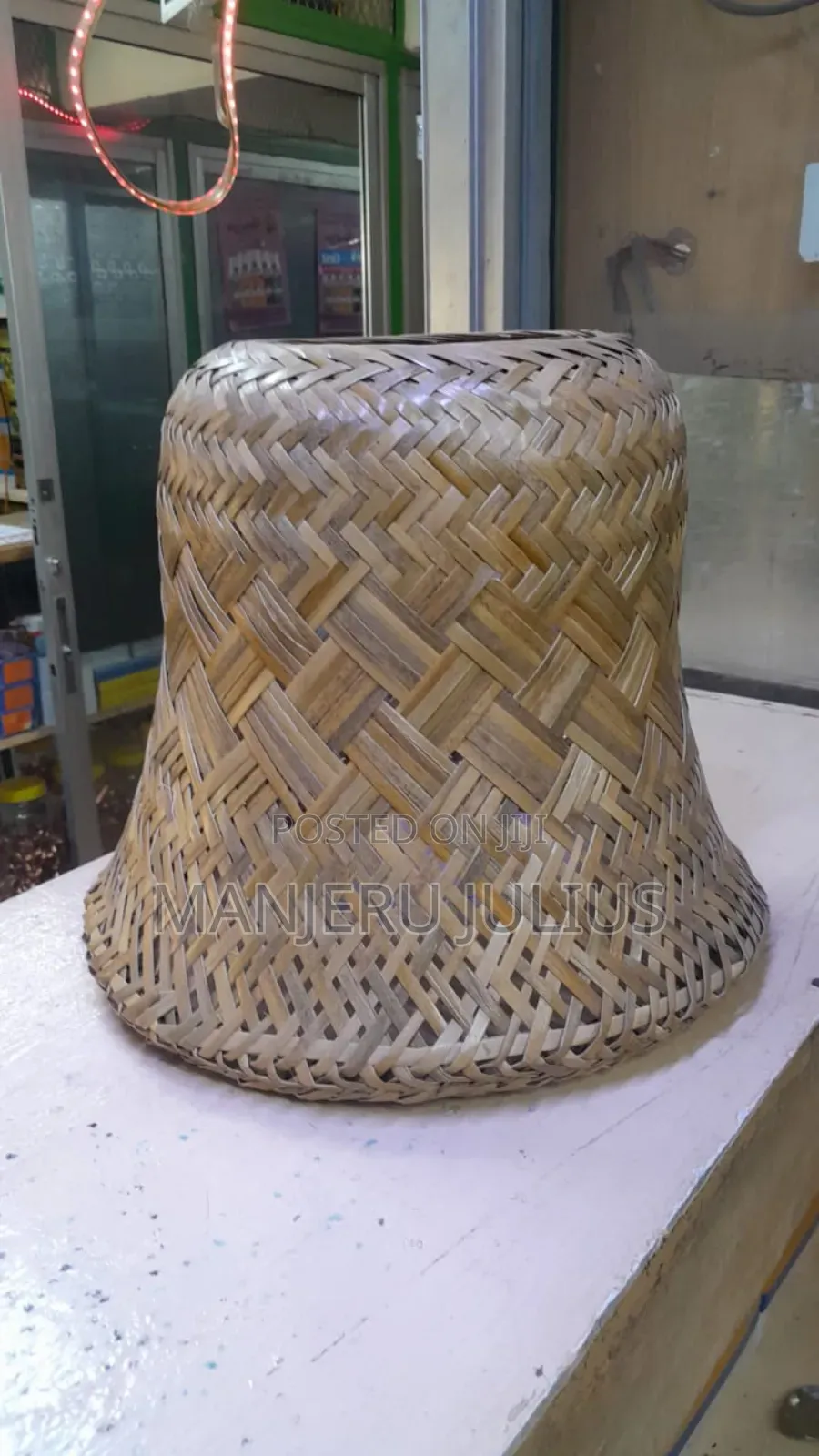 Palm Woven Lampshade