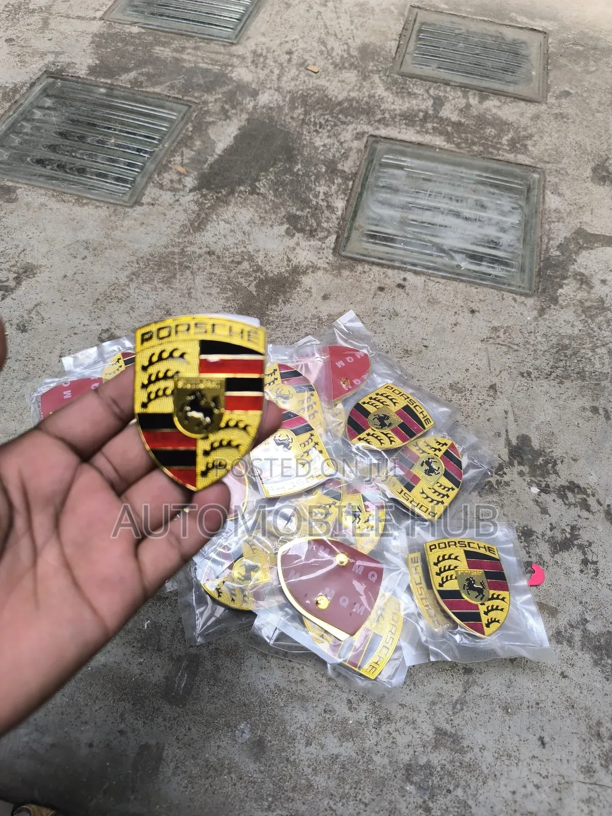 Porsche Bonnet Sticker - Porsche Accessories
