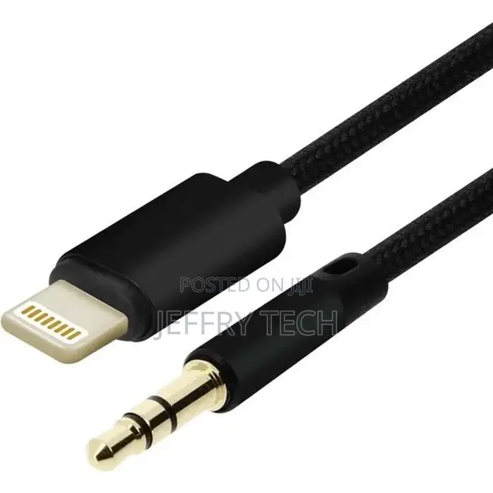 Soundcord Lightning / Jack to 3.5mm Male Auxiliary Cable -