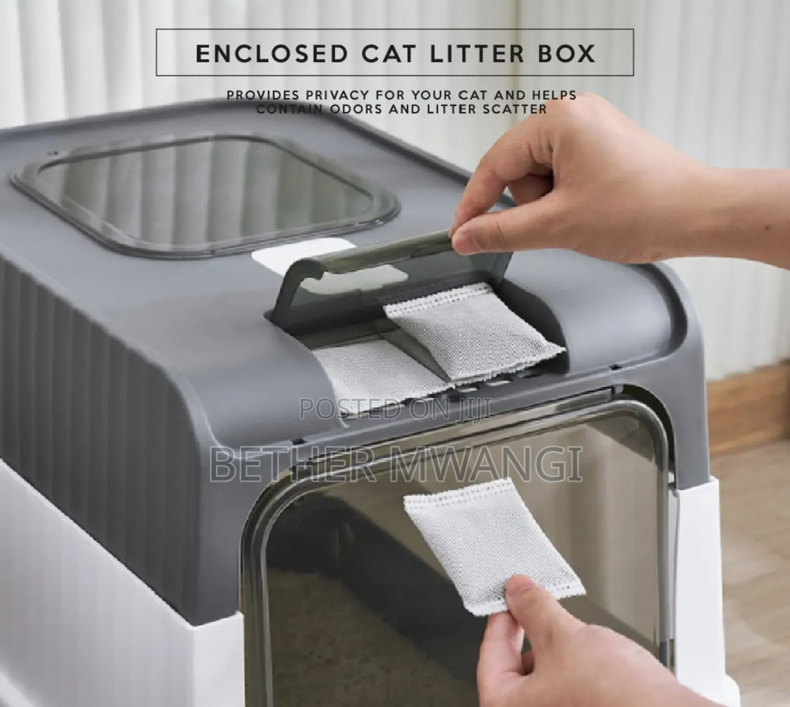 Enclosed Cat Litter Box in Kenya