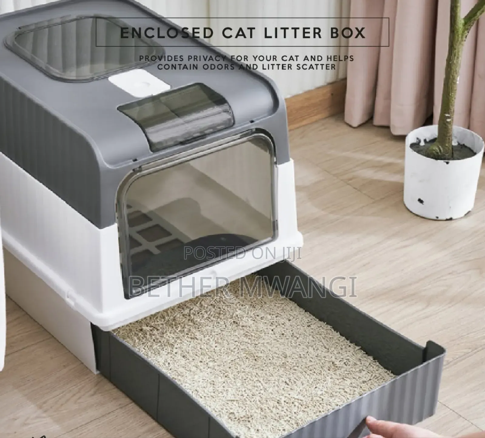 Enclosed Cat Litter Box in Kenya