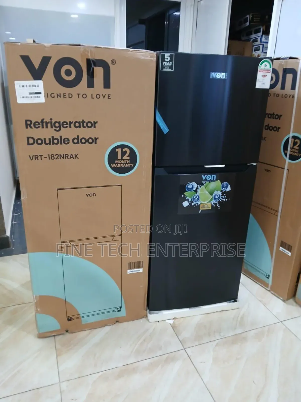 Von 181litres No Frost Fridge