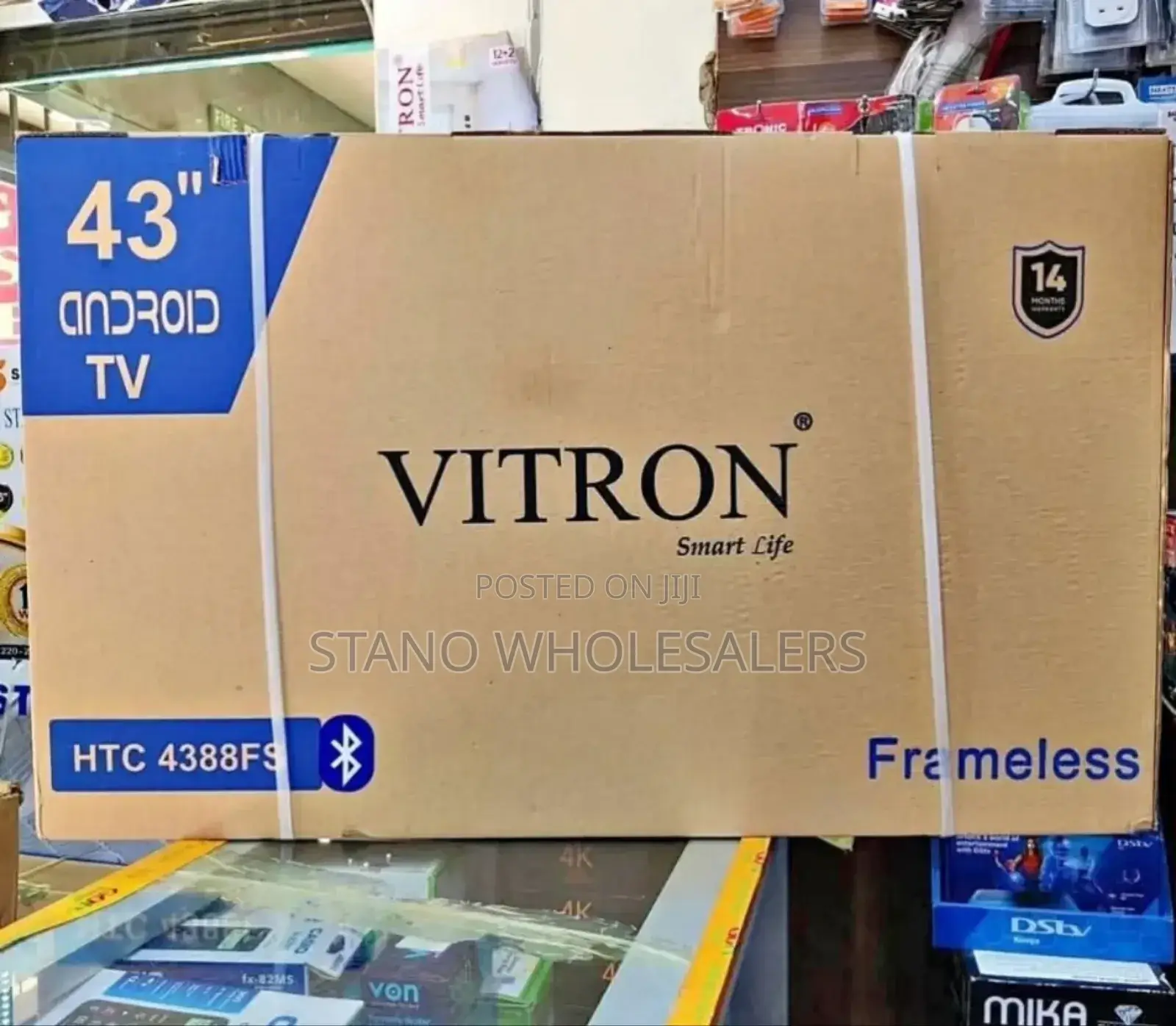 Vitron 43inches Smart Tv