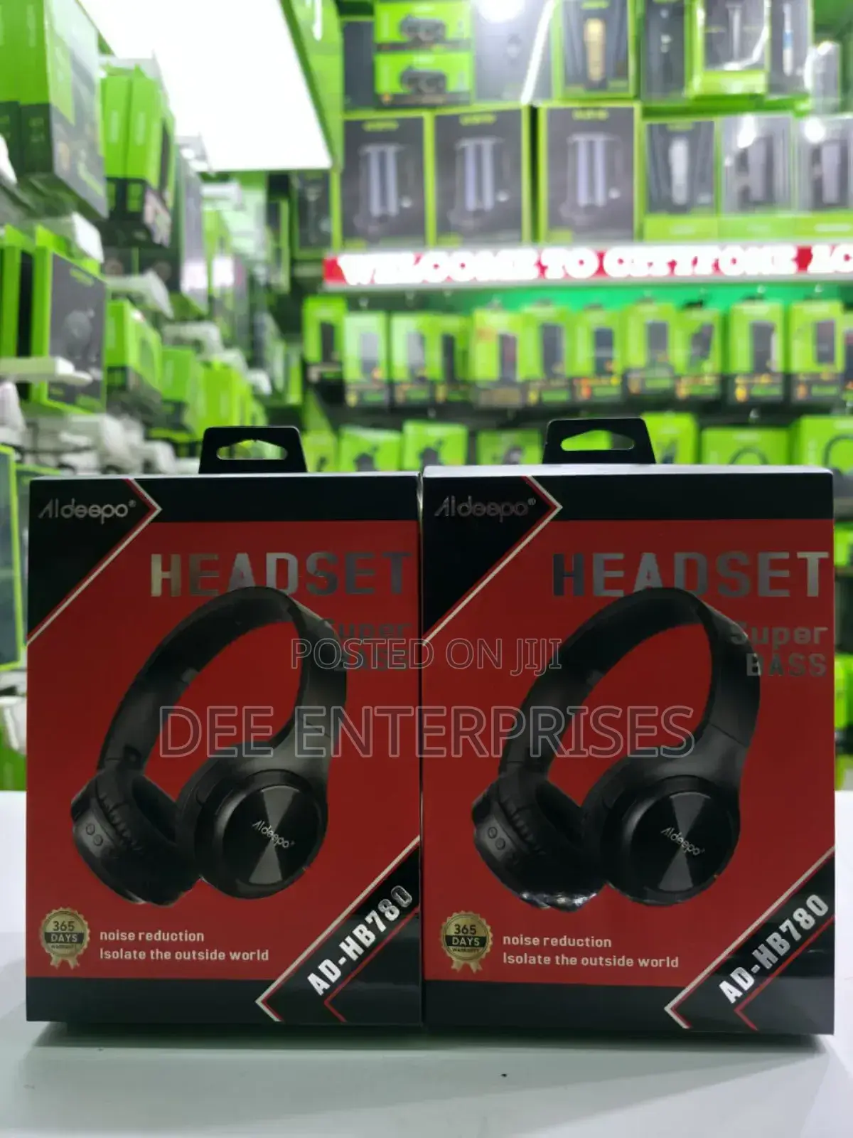 Aldeepo Ad-H780 Super Bass Noise Reduction Headset