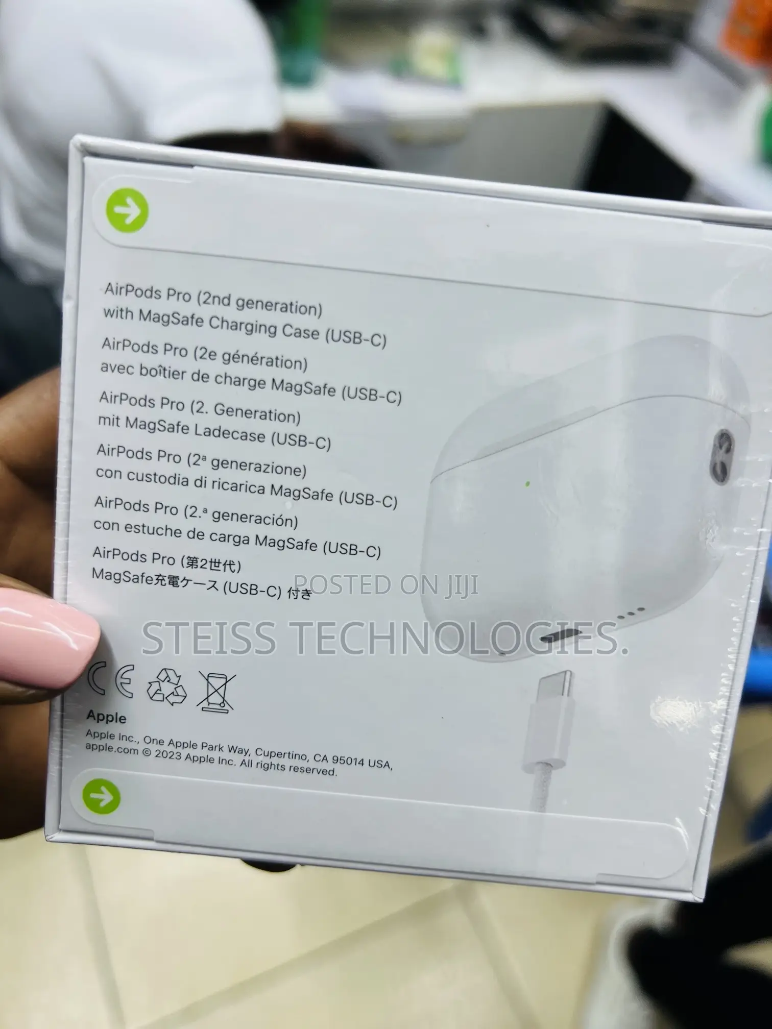 Airpods Apple Pro Type C 2nd Gen .