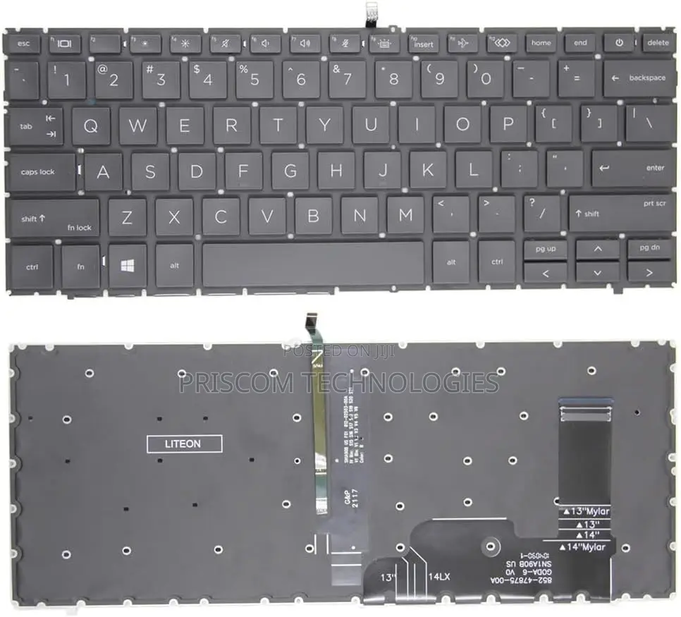 Hp Elitebook 830 G7 G8 735 G7 G8 835 G7 G8 (Uk) Backlight Keyboard
