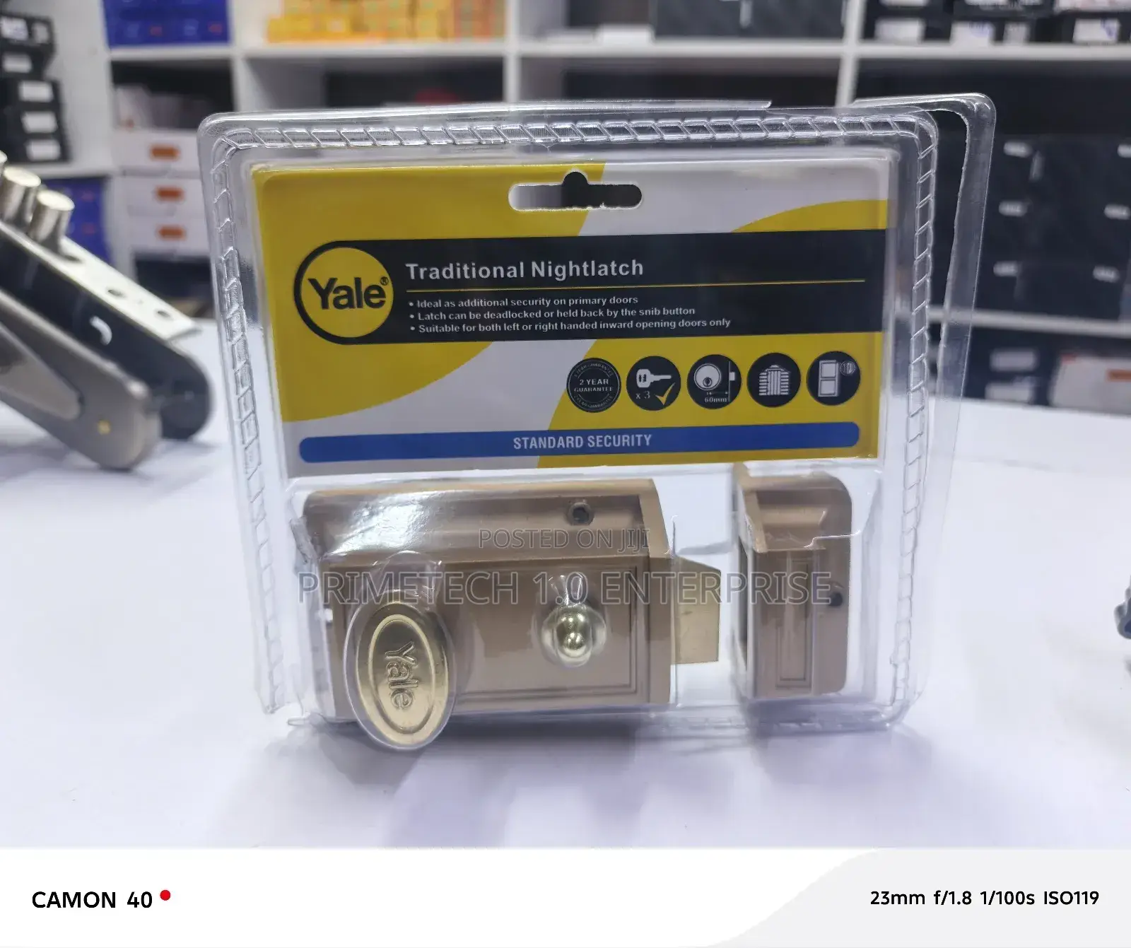 Yale Steel Door Night Lutch