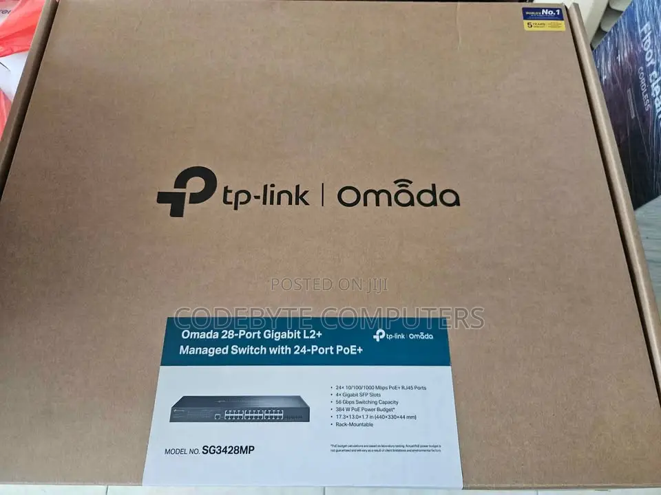 ^Sg3428mp- Tp Link Gigabit Switch 28 Port With 28 Port Poe+