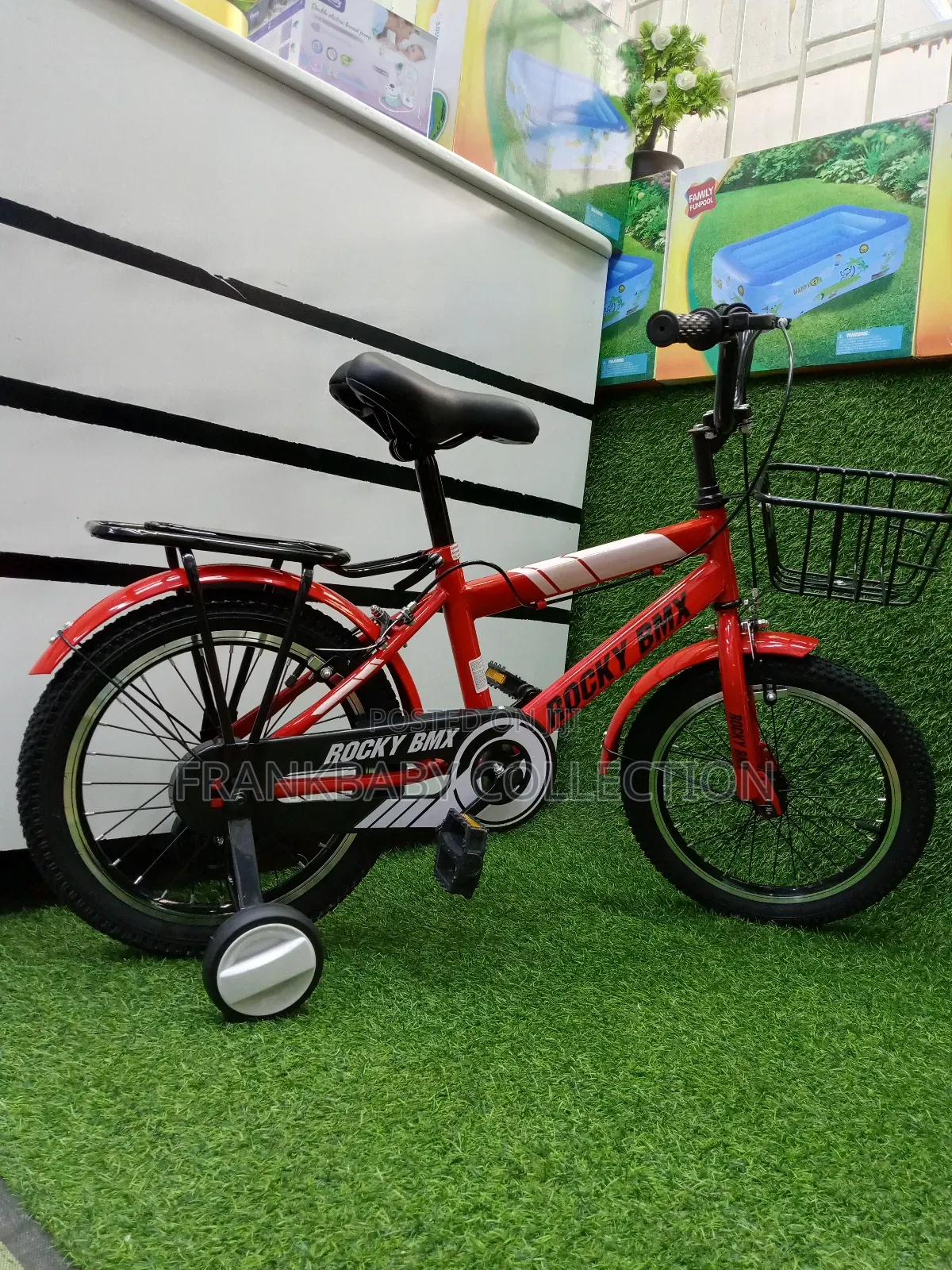 Durable Steel Frame Kids Bike