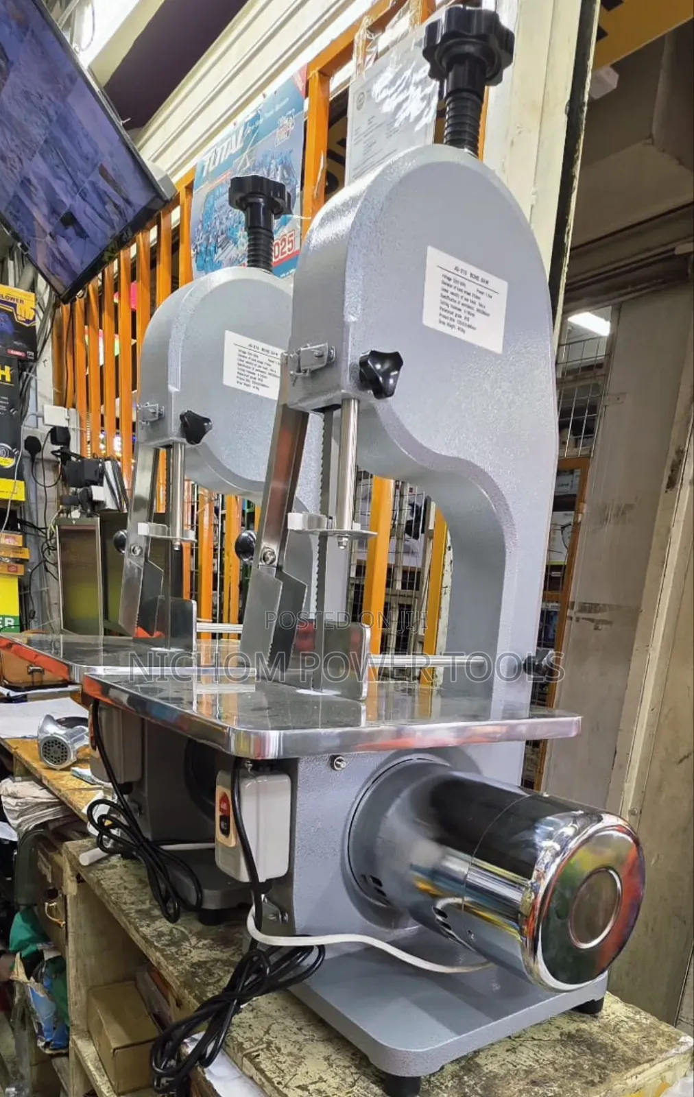 Jg-210 Electric Bone Saw Machine /Butchery Bone Cutter