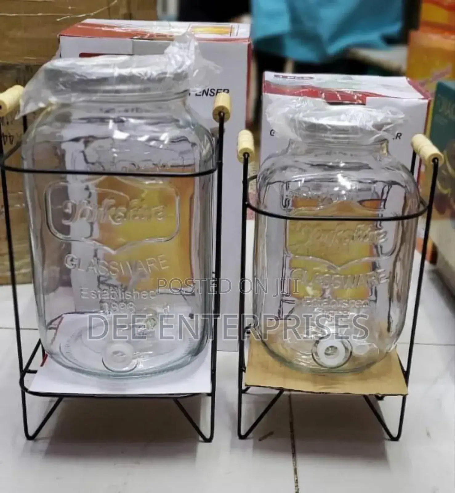 5l Glass Juice Dispensers