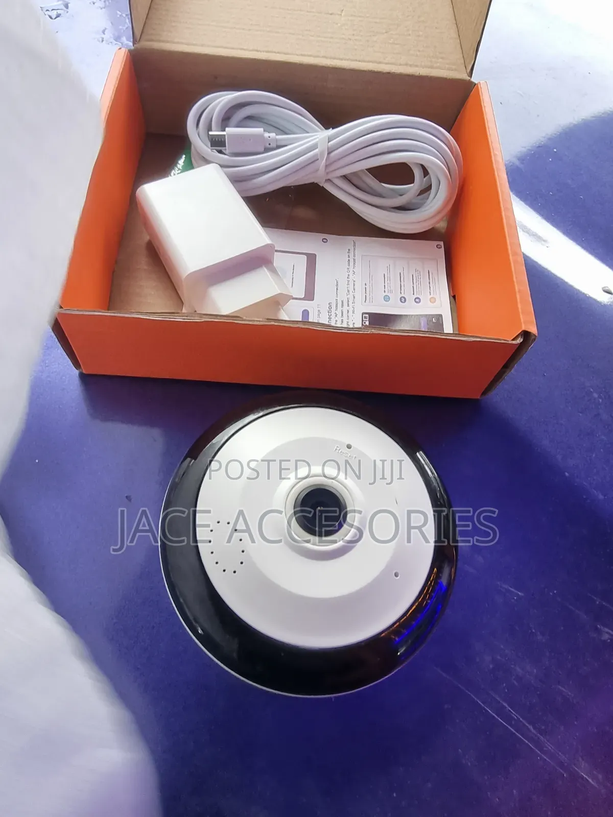 Hd  Wifi 360° Cctv Camera 3mp