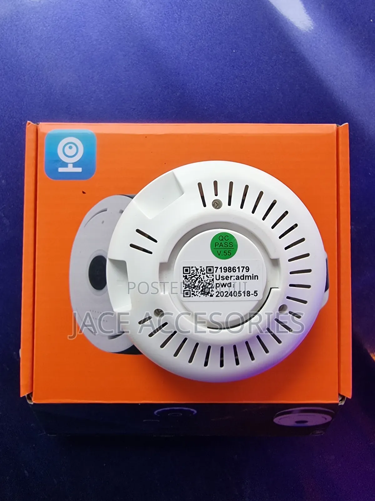 Hd  Wifi 360° Cctv Camera 3mp