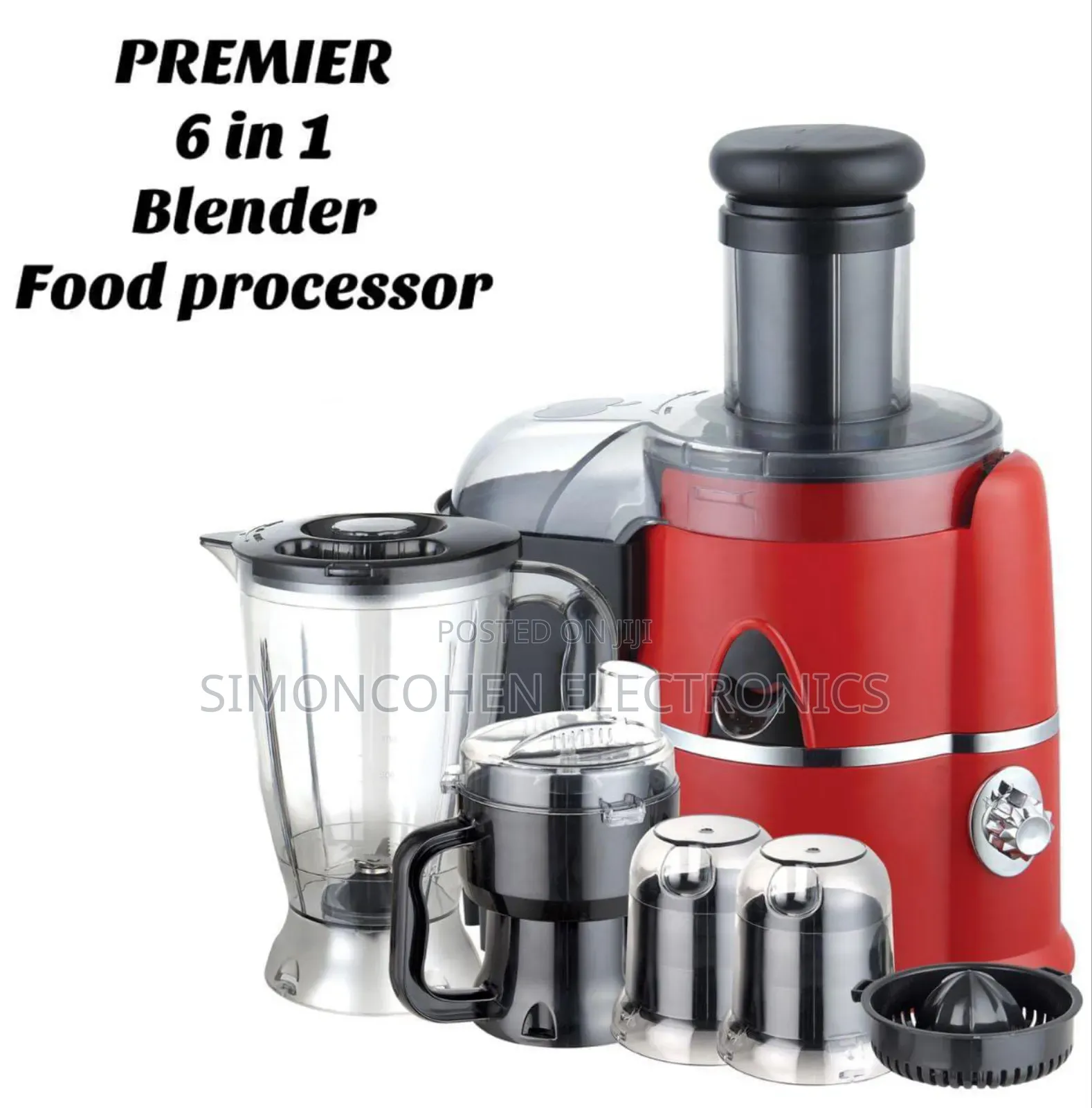 6in1 Premier Food Processor